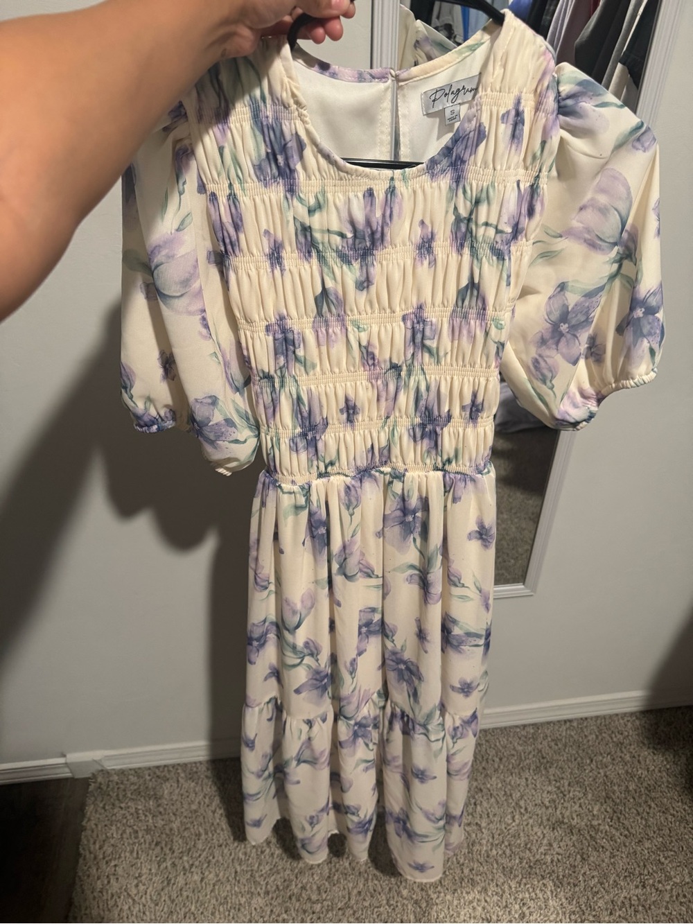 Piper & Scoot Baby Doll Dress In Ivory